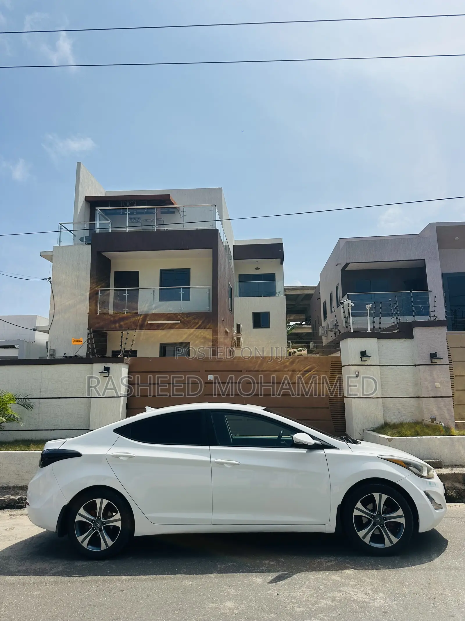 Hyundai Elantra Limited PZEV 4dr Sedan (1.8L 4cyl 6A) 2014 White