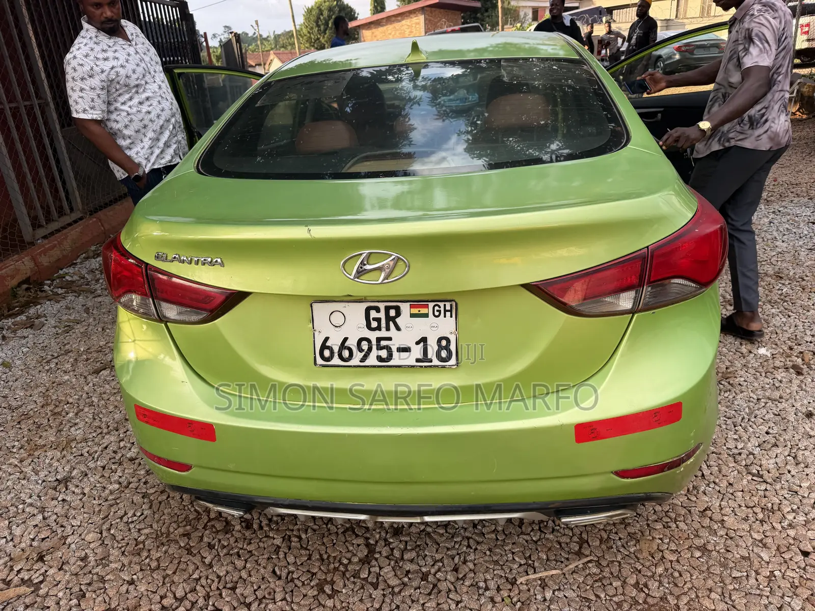 Hyundai Elantra SE 4dr Sedan (1.8L 4cyl 6M) 2015 Green
