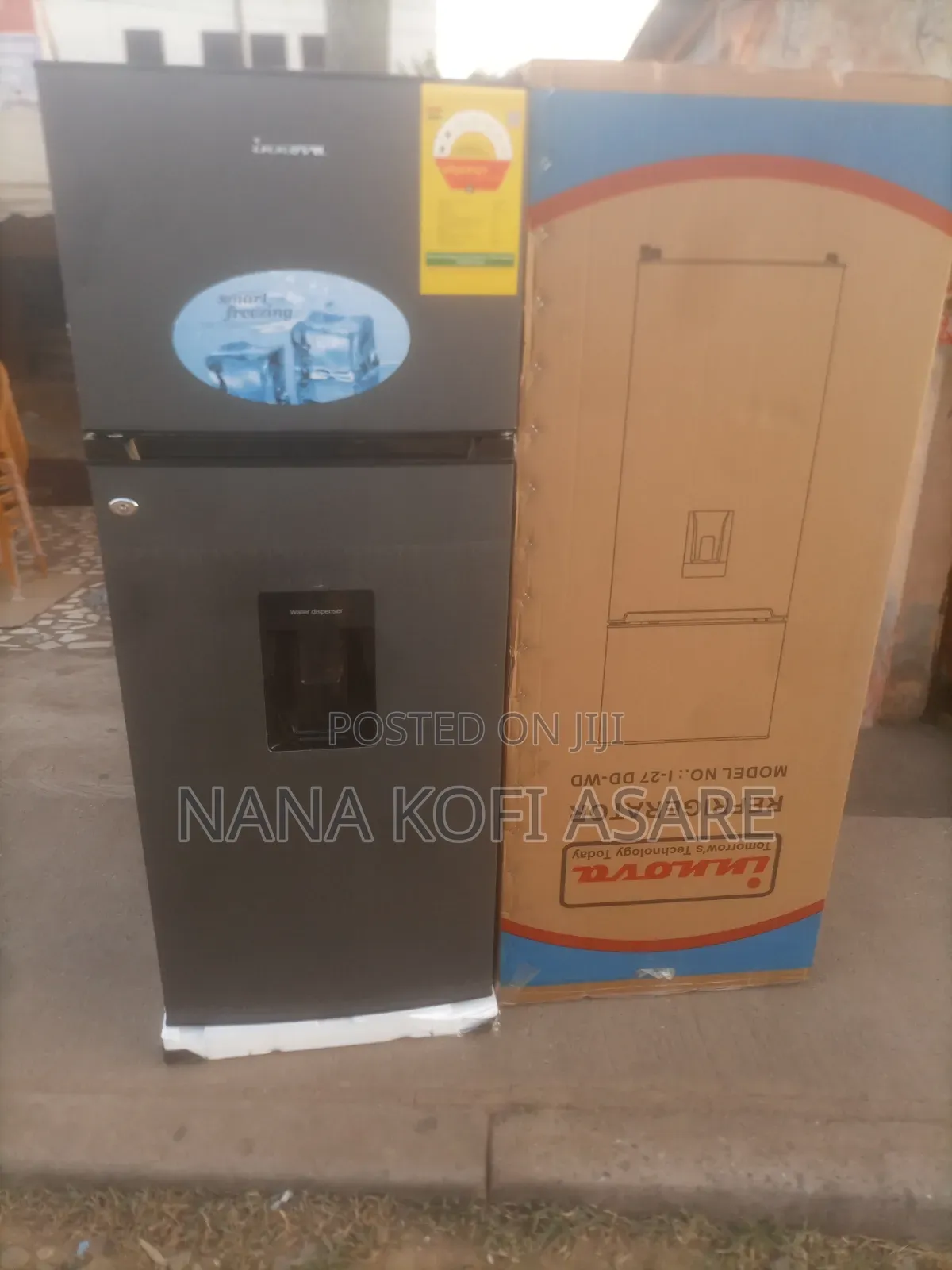 Innova 210litres Top Freezer With Dispenser Refrigerator