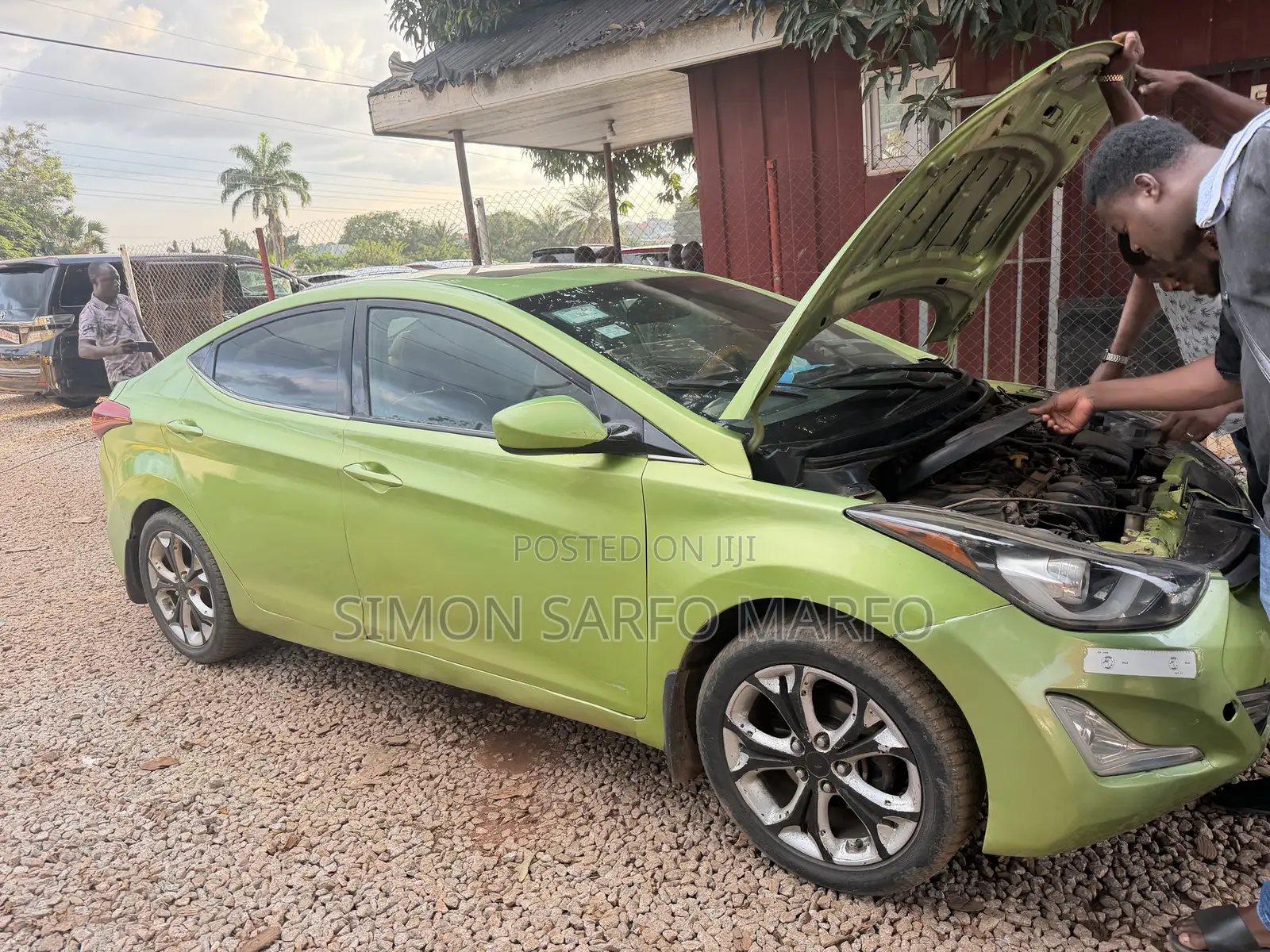 Hyundai Elantra SE 4dr Sedan (1.8L 4cyl 6M) 2015 Green