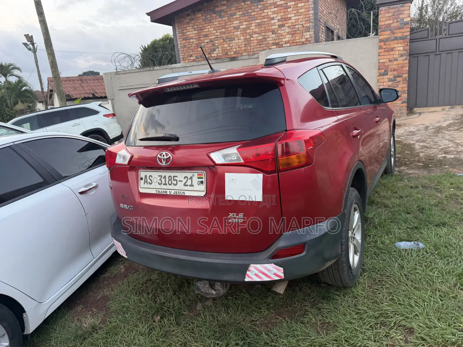Toyota RAV4 LE 4dr SUV AWD (2.5L 4cyl 6A) 2015 Red