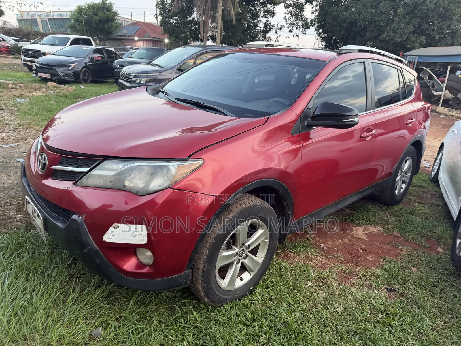 Toyota RAV4 LE 4dr SUV AWD (2.5L 4cyl 6A) 2015 Red