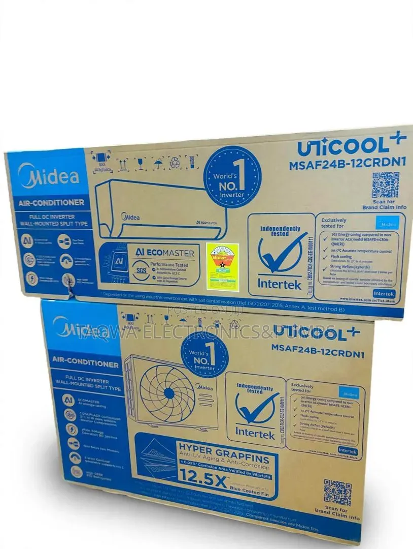 Efficient Media 1.5hp Split Inverter Air Conditioner