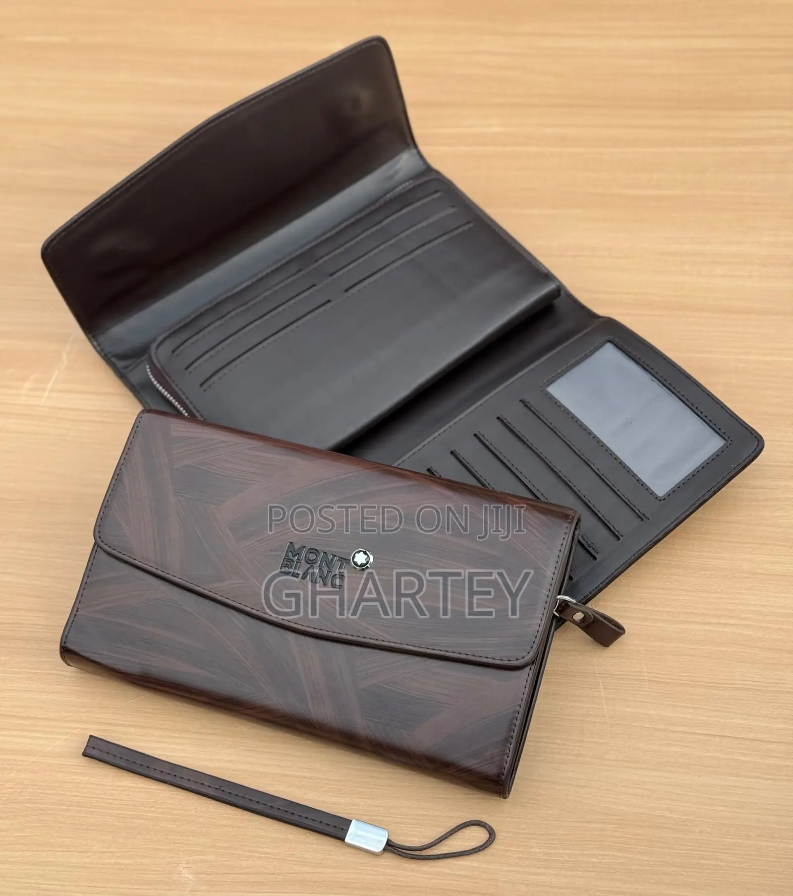 Luxury Montblanc Men’s Long Wallet