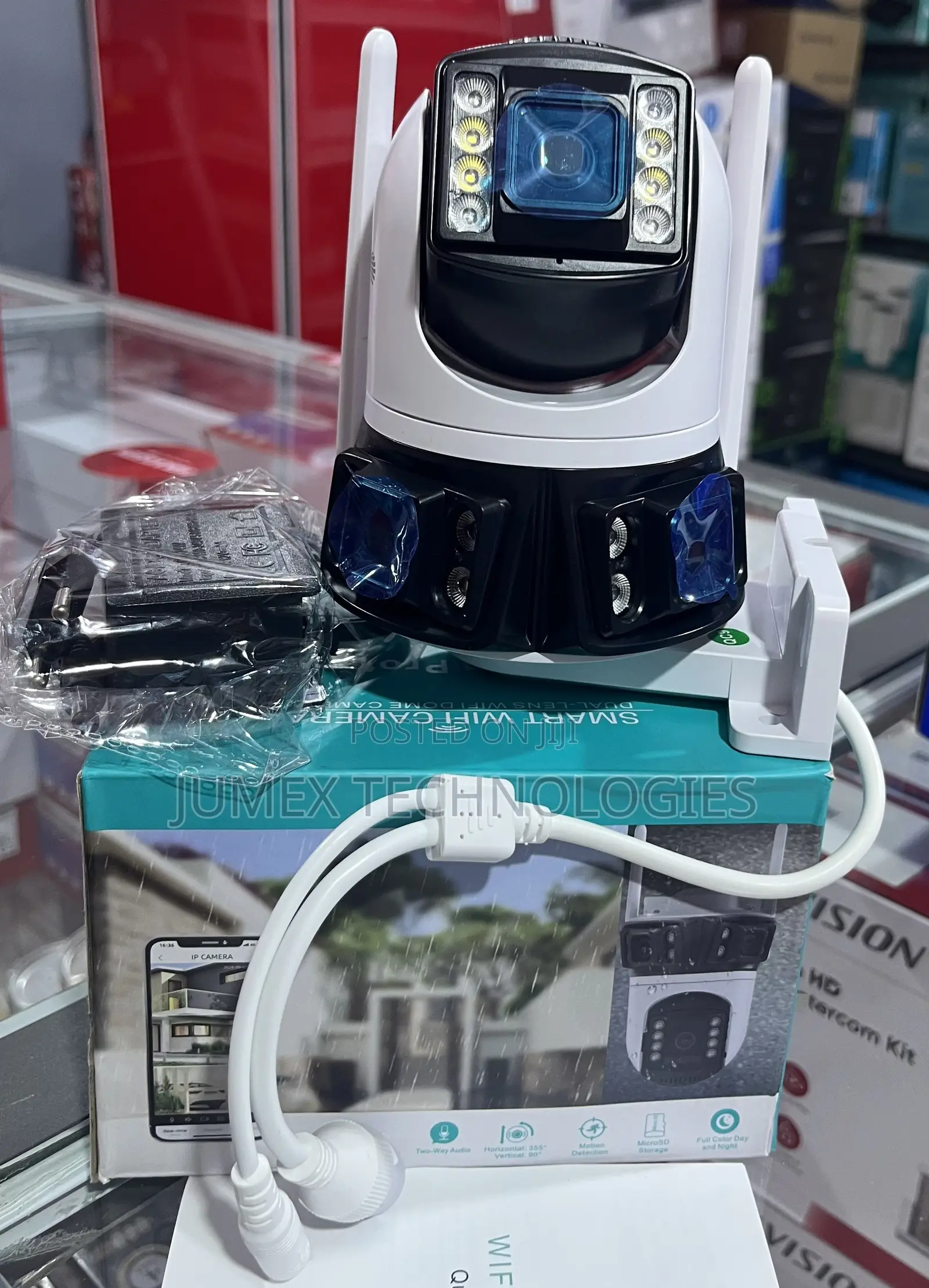 3 Lens Smart Wifi Camera Dual-Lens Wifi Dome Camera