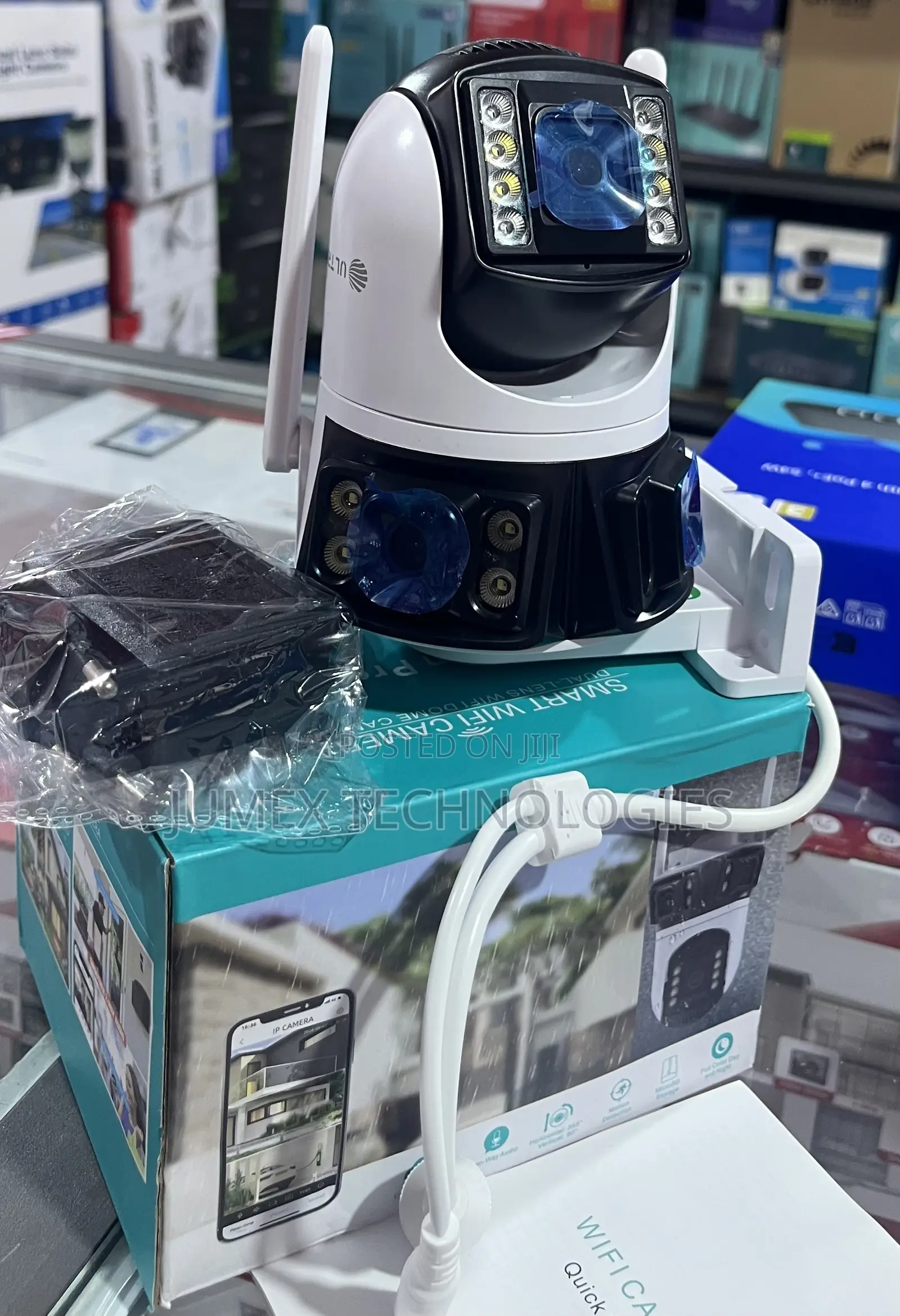 3 Lens Smart Wifi Camera Dual-Lens Wifi Dome Camera