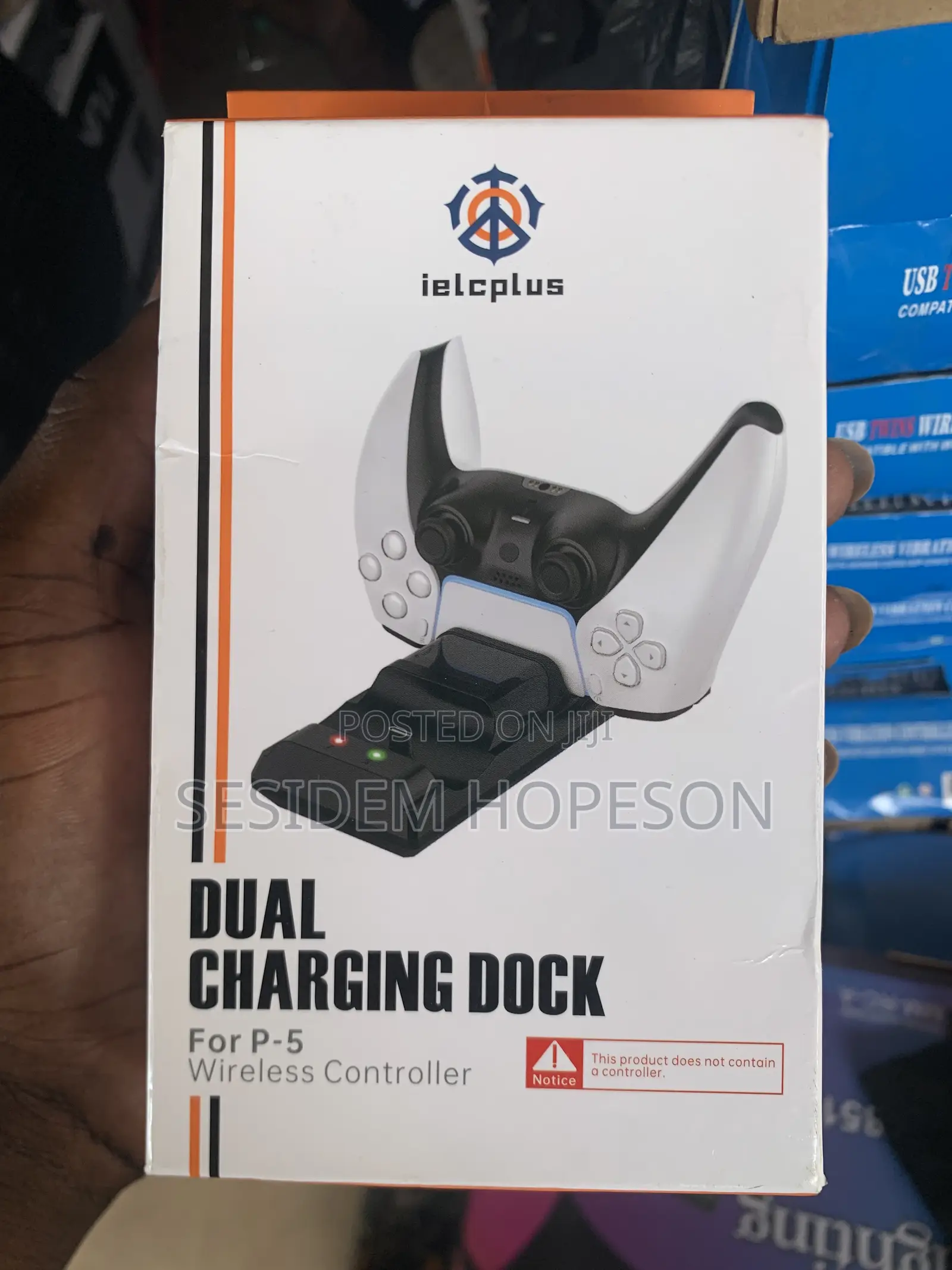 Ielcplus Dual Charging Dock for P-5 Wireless Controllers