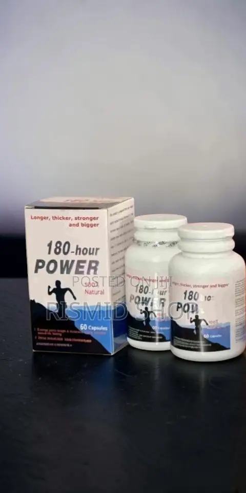 180-Hour Power Capsules – Strong Men’s Wellness