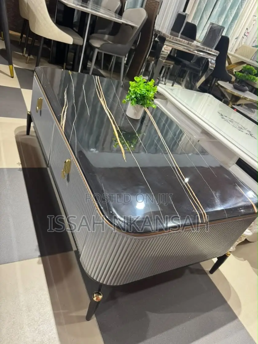 Black Marble Center Table