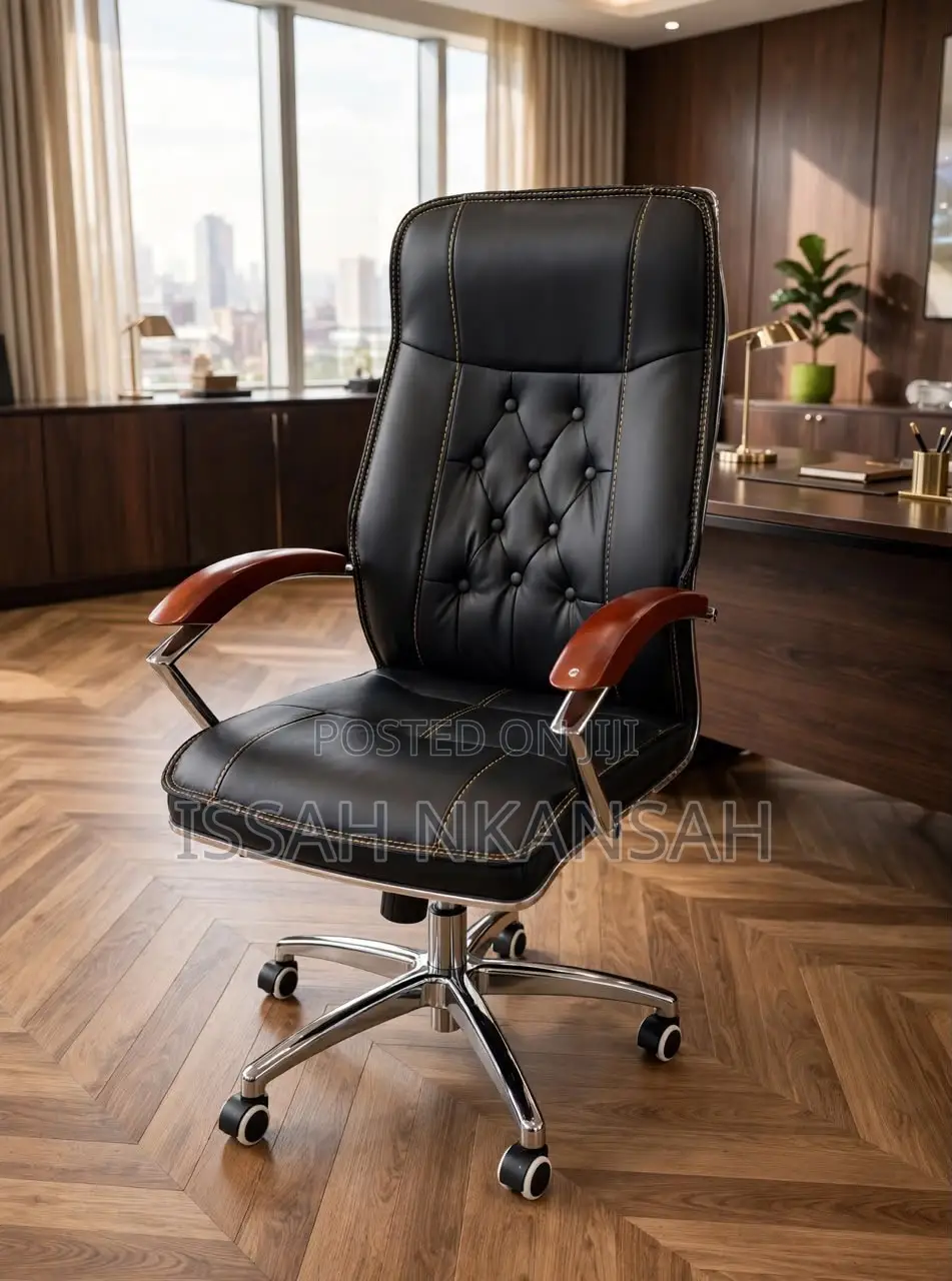 Black CEO Chair
