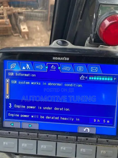 Komatsu Egr Def SCR DPF Delete/Removal
