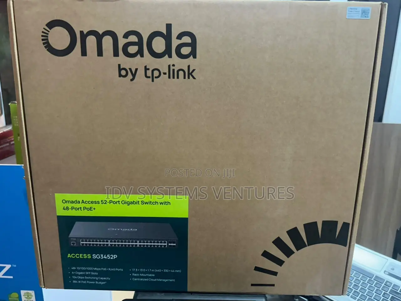 Omada Access 52-Port Gigabit Switch With 48-Port PoE+