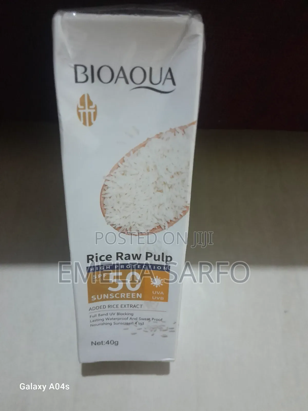 BIOAQUA Rice Raw Pulp Sunscreen