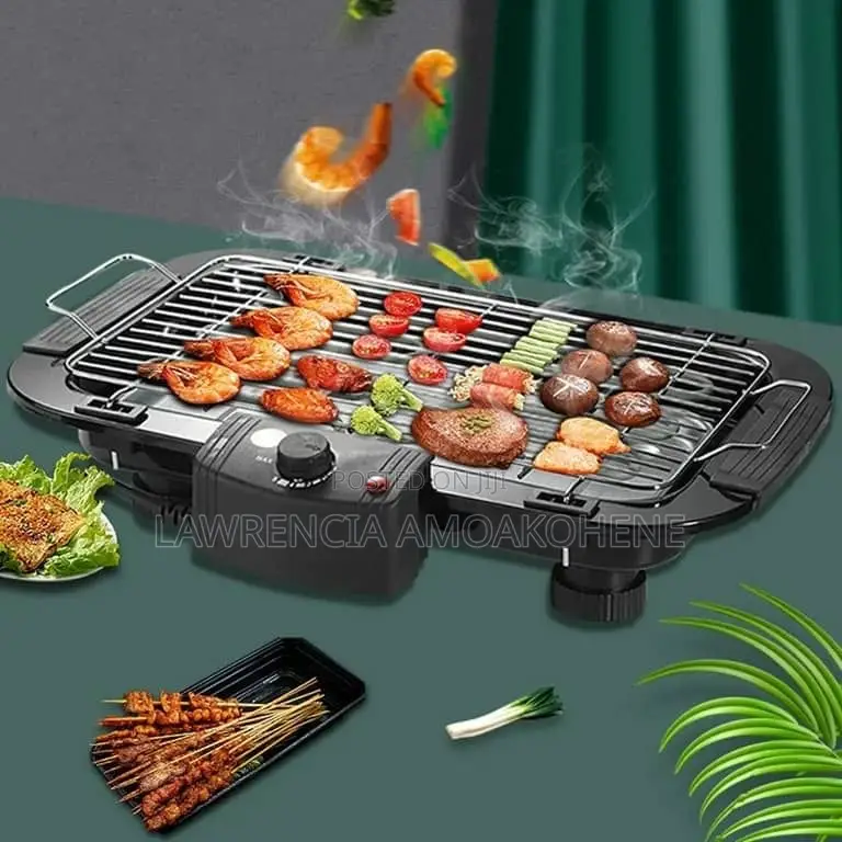 Electric Tabletop Barbecue Grill