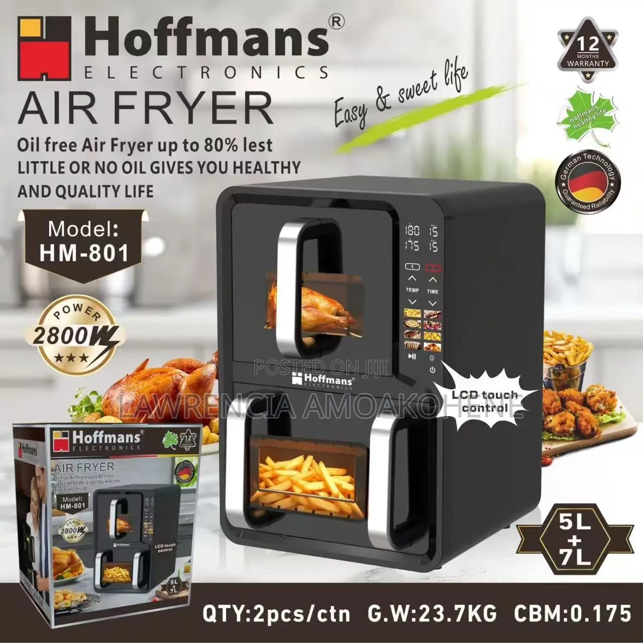 Digital Multifunction Air Fryer Oven