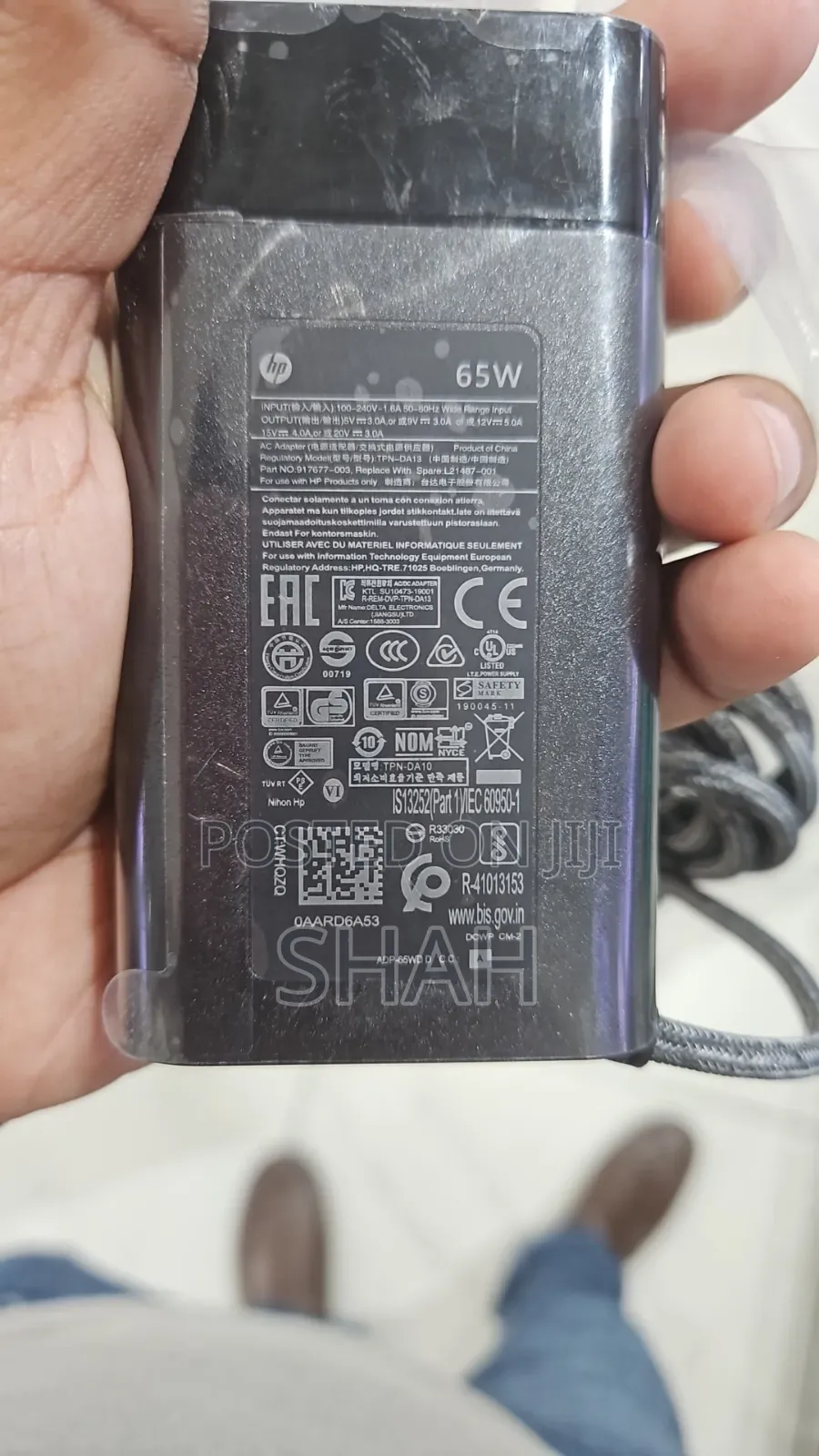 HP Laptop Charger Type-C 65w