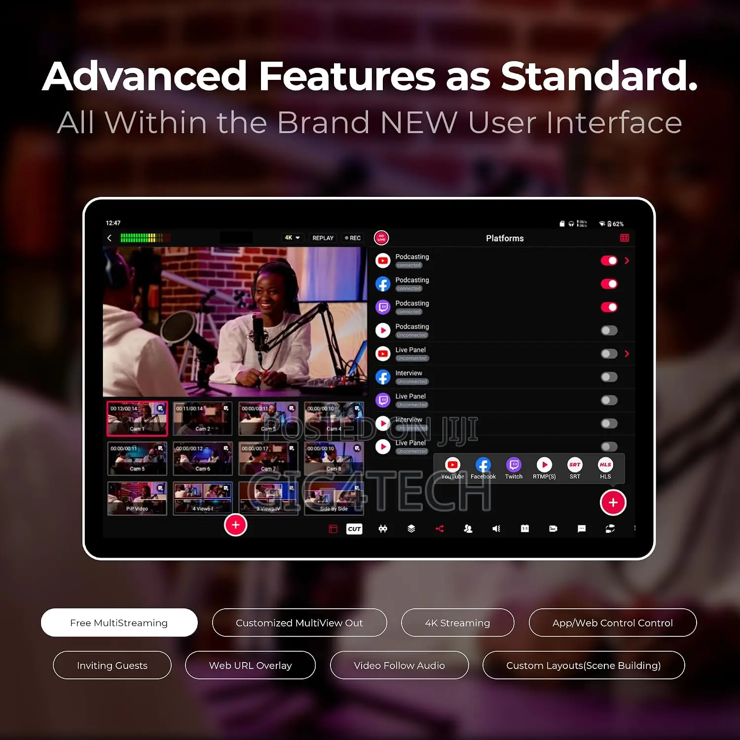 YoloLiv YoloBox Extreme Multi-Cam Switcher Streamer