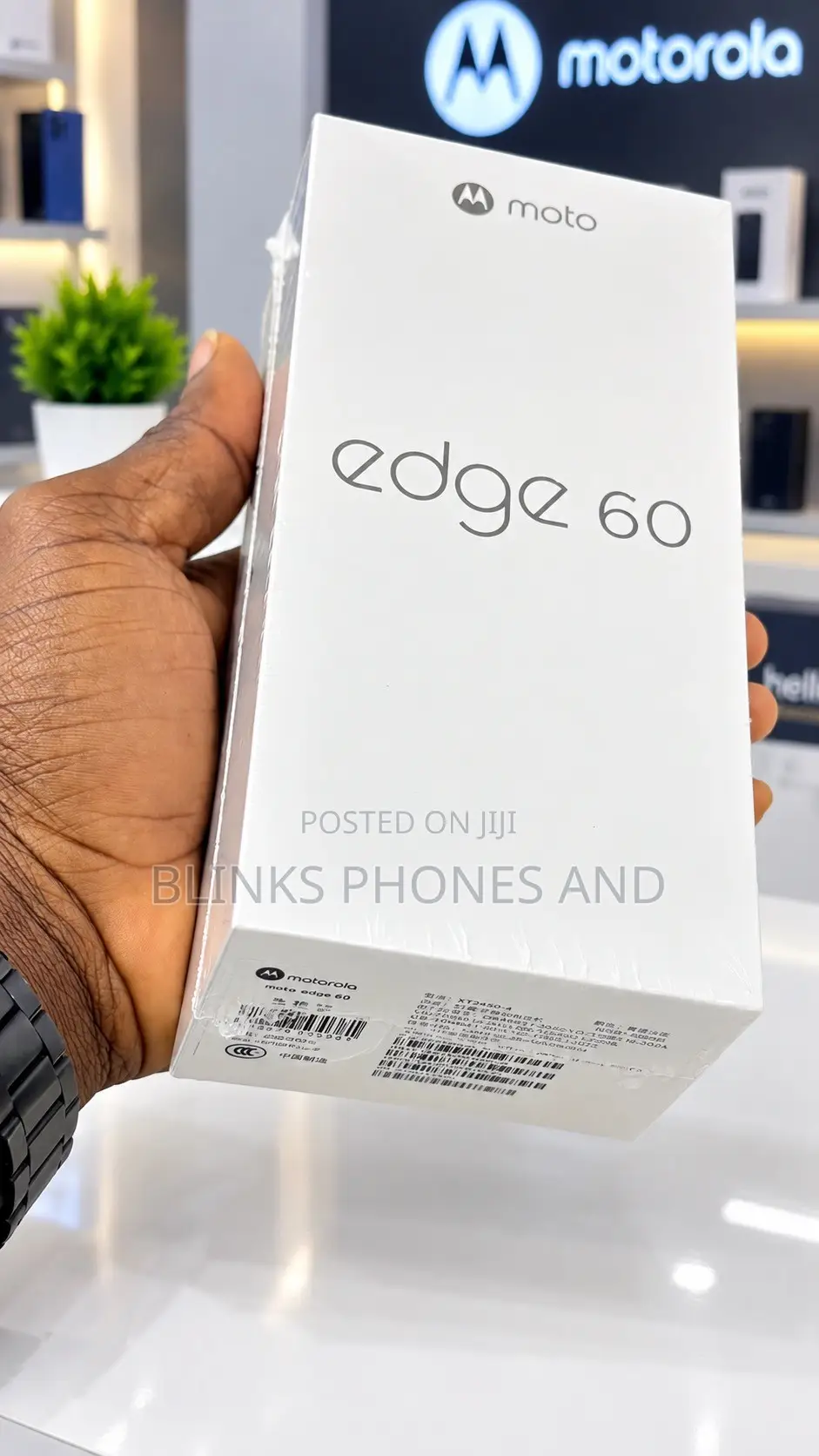 New Motorola Edge 60 256 GB Graphite