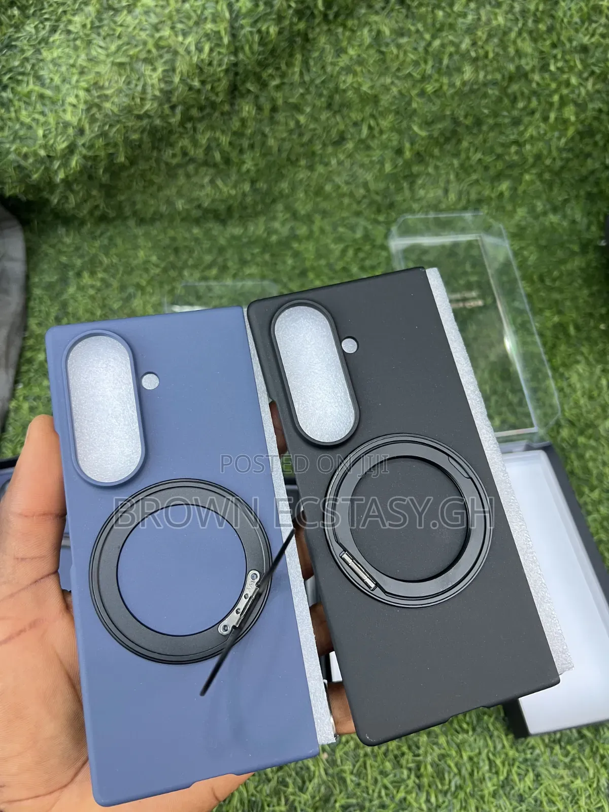 Galaxy Z Fold 7/8/8 Ultra Case With Screen Protector and Magsafe Ring