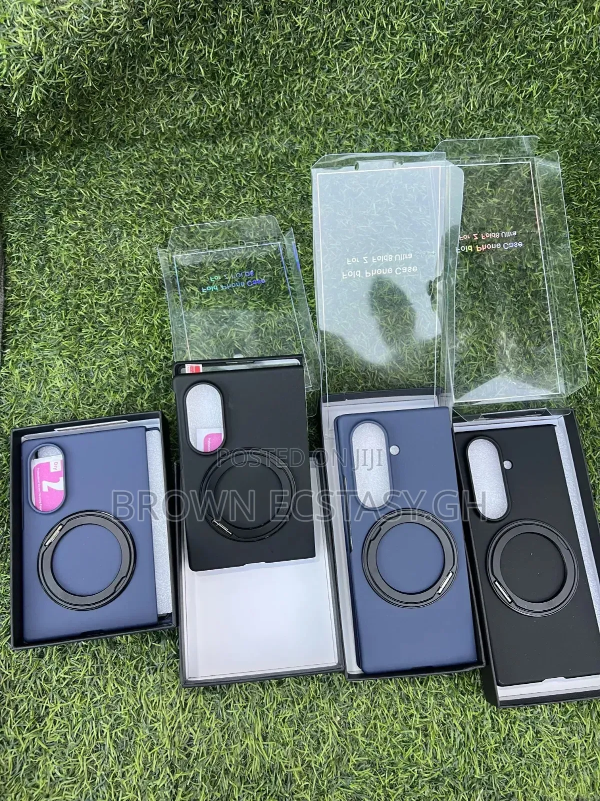 Galaxy Z Fold 7/8/8 Ultra Case With Screen Protector and Magsafe Ring