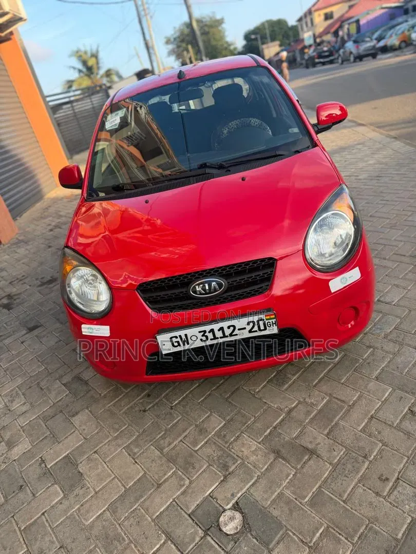 Kia Morning 2010 Red