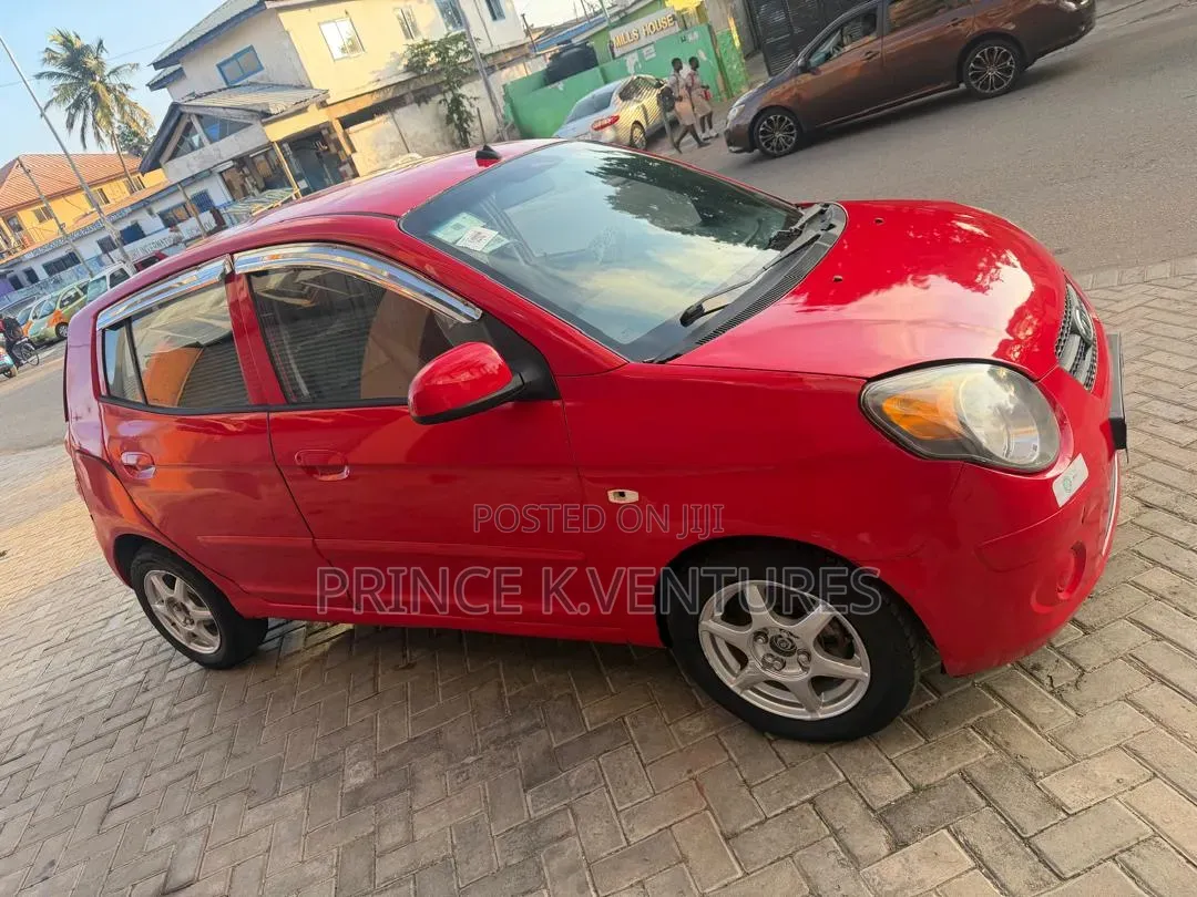 Kia Morning 2010 Red