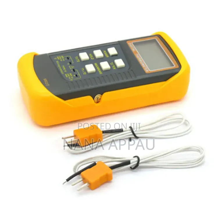 Dual-Input Type-K Digital Thermometer