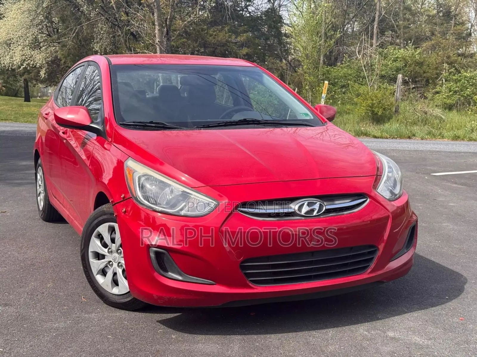 Hyundai Accent 2014-2016 Headlight Pair