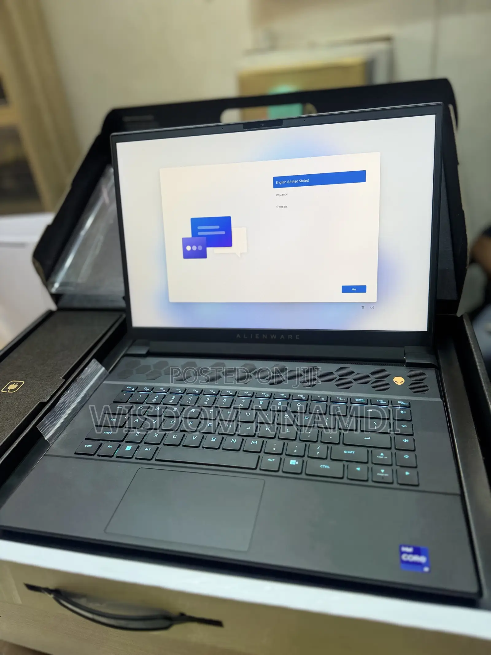 New Laptop Alienware M16 R1 32GB Intel Core i9 SSD 1T