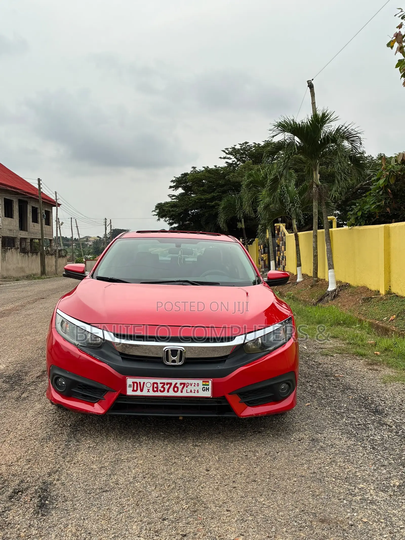 Honda Civic EX-T 4dr Sedan (1.5L 4cyl) 2016 Red