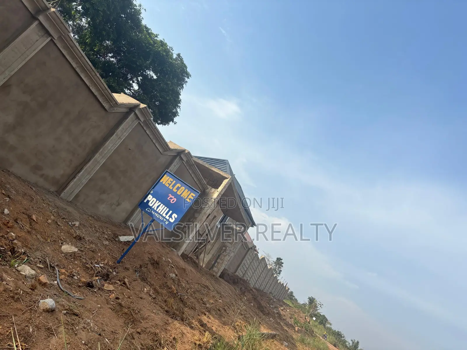 Registered Plots on Main Road - Pokhills Aburi