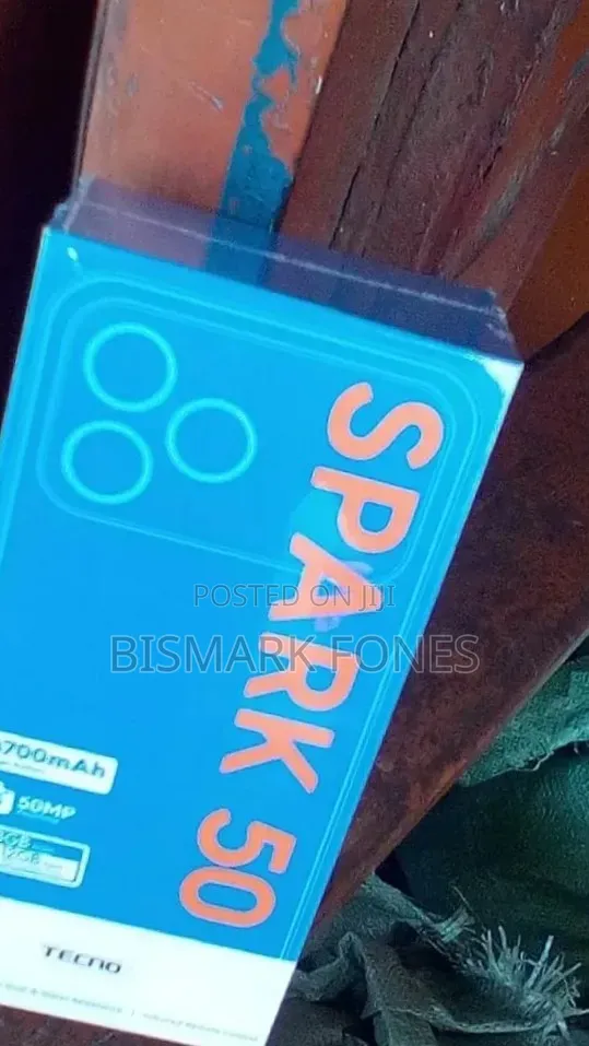 New Tecno Spark 50 128 GB Black