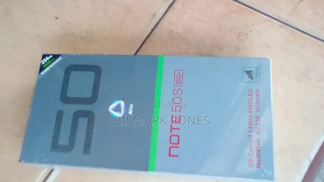 New Infinix Note 50s 256 GB Black