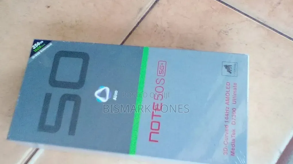 New Infinix Note 50s 256 GB Black