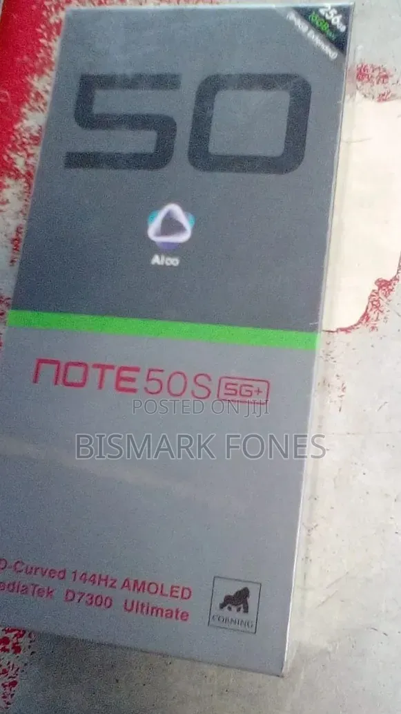 New Infinix Note 50s 256 GB Black