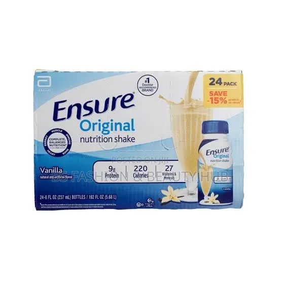 Ensure Original Nutrition Shake 24 PC