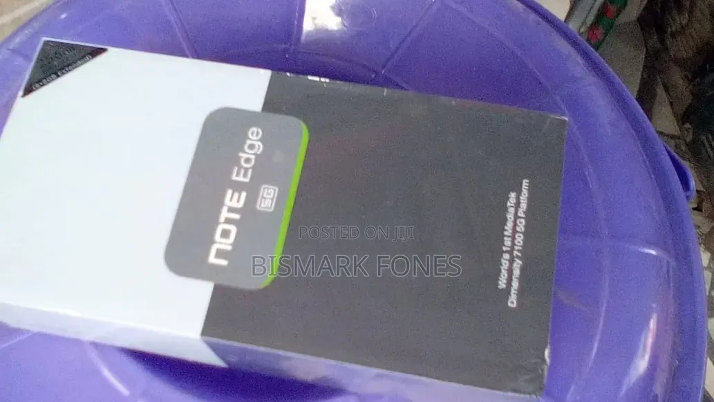 New Infinix Note Edge 256 GB Black