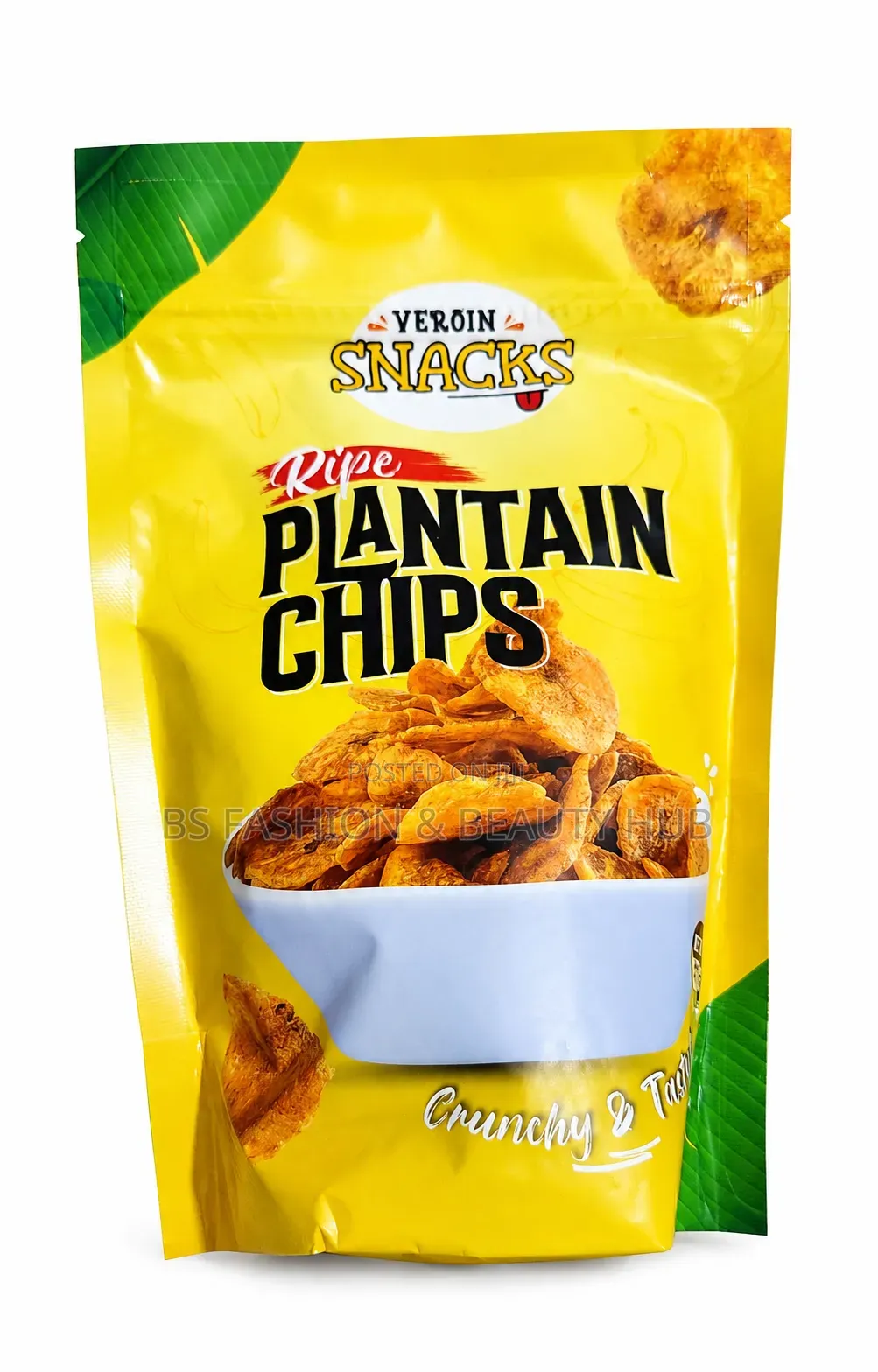 Plantain Chips-Plain and Spicy