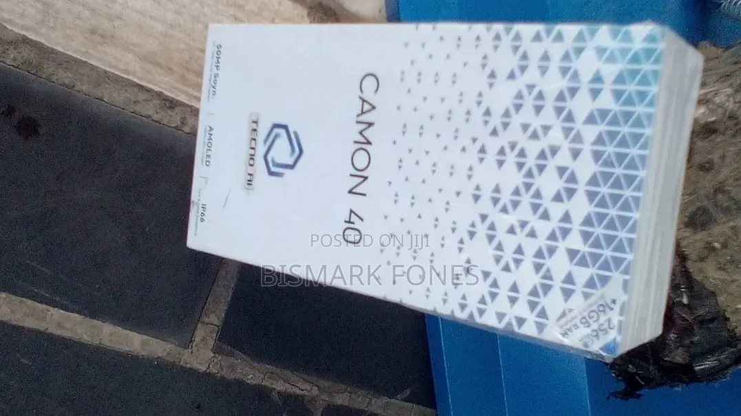 New Tecno Camon 40 Pro 5G 256 GB Black