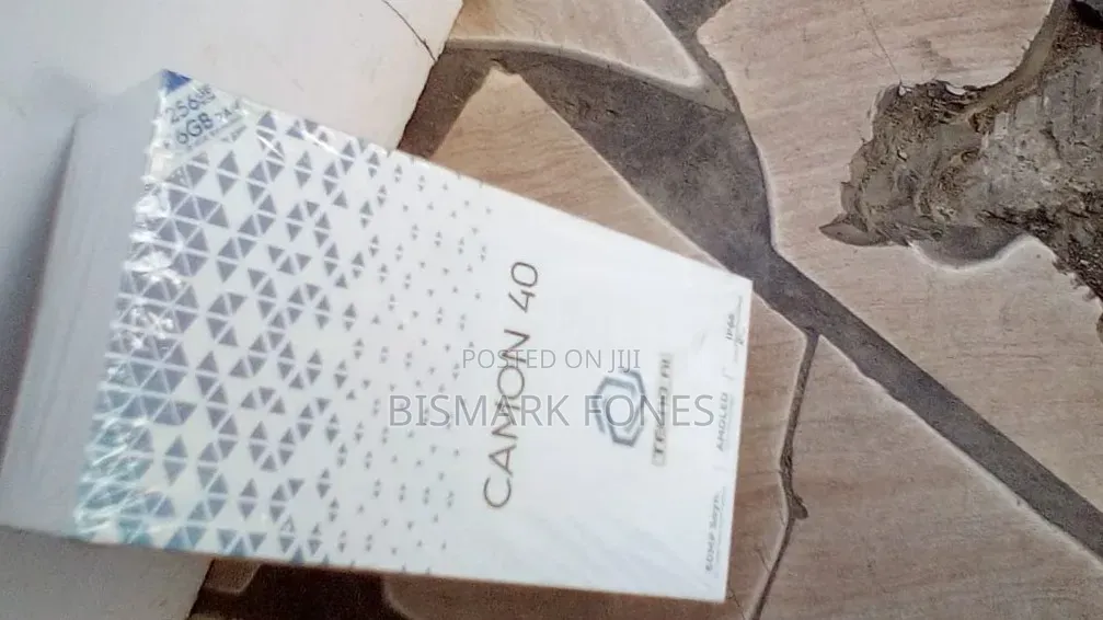 New Tecno Camon 40 Pro 5G 256 GB Black