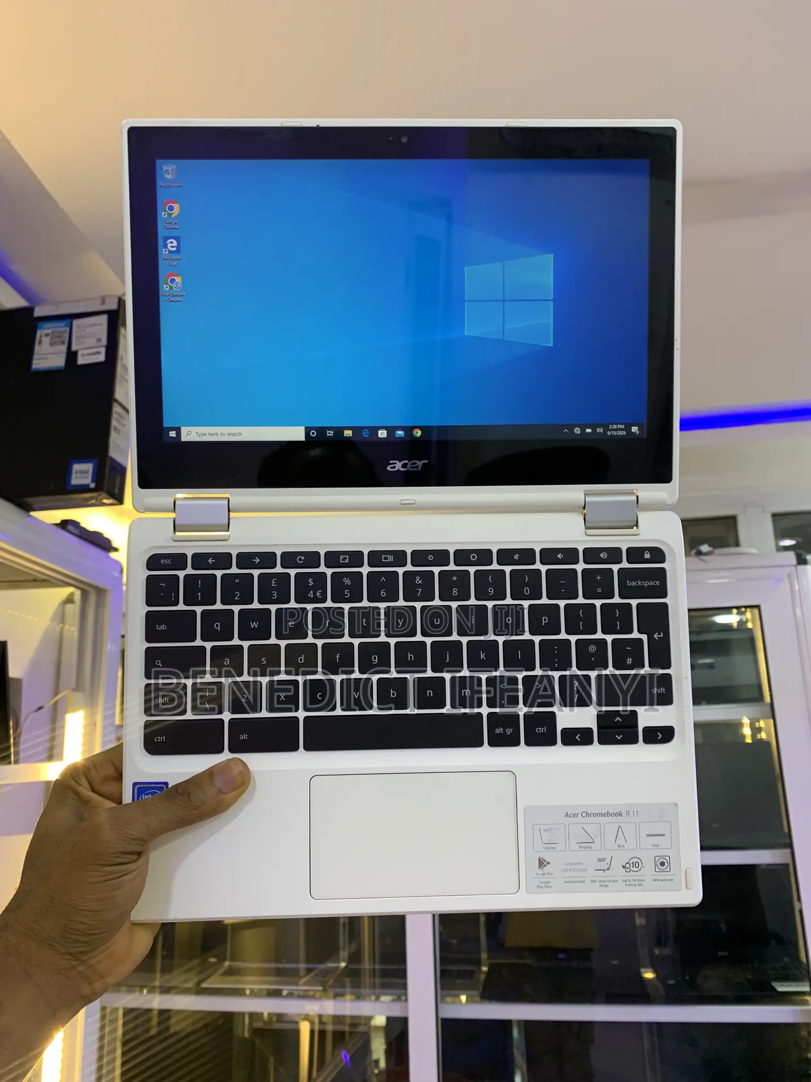 Laptop Acer Chromebook 11 4GB SSHD+SSD 140GB