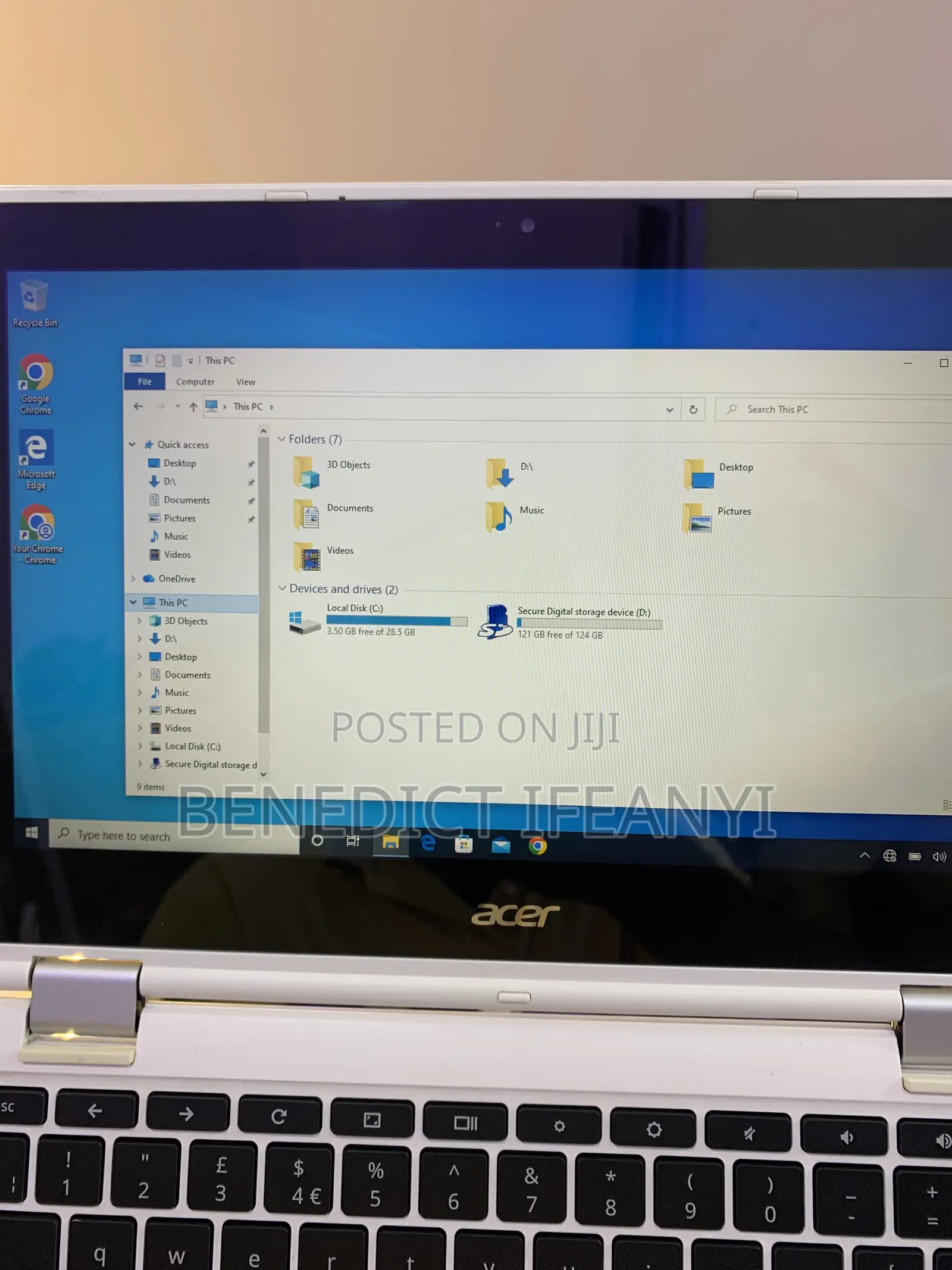 Laptop Acer Chromebook 11 4GB SSHD+SSD 140GB
