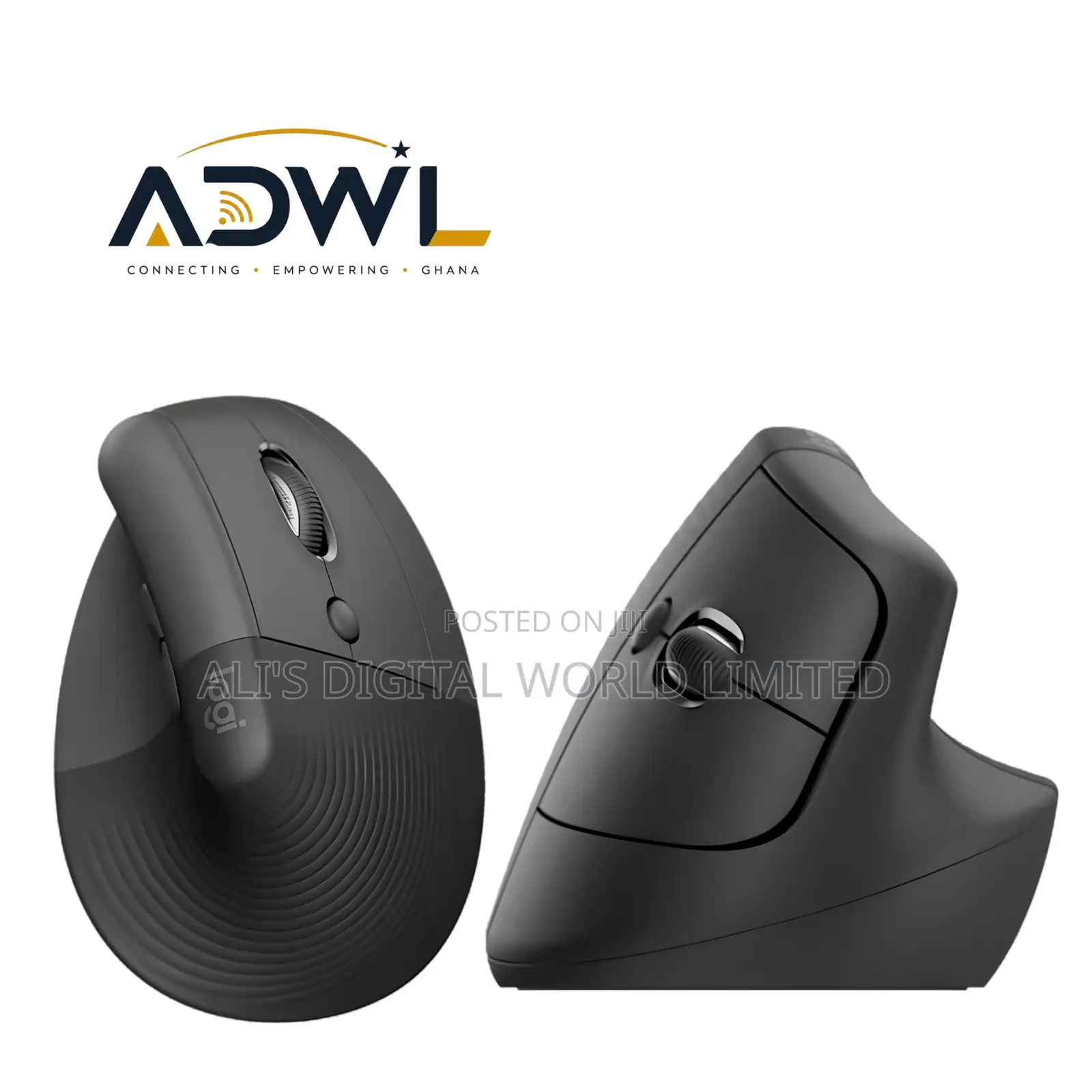 Logitech Lift Bleutooth Vertical Ergonomic Mouse – Graphite