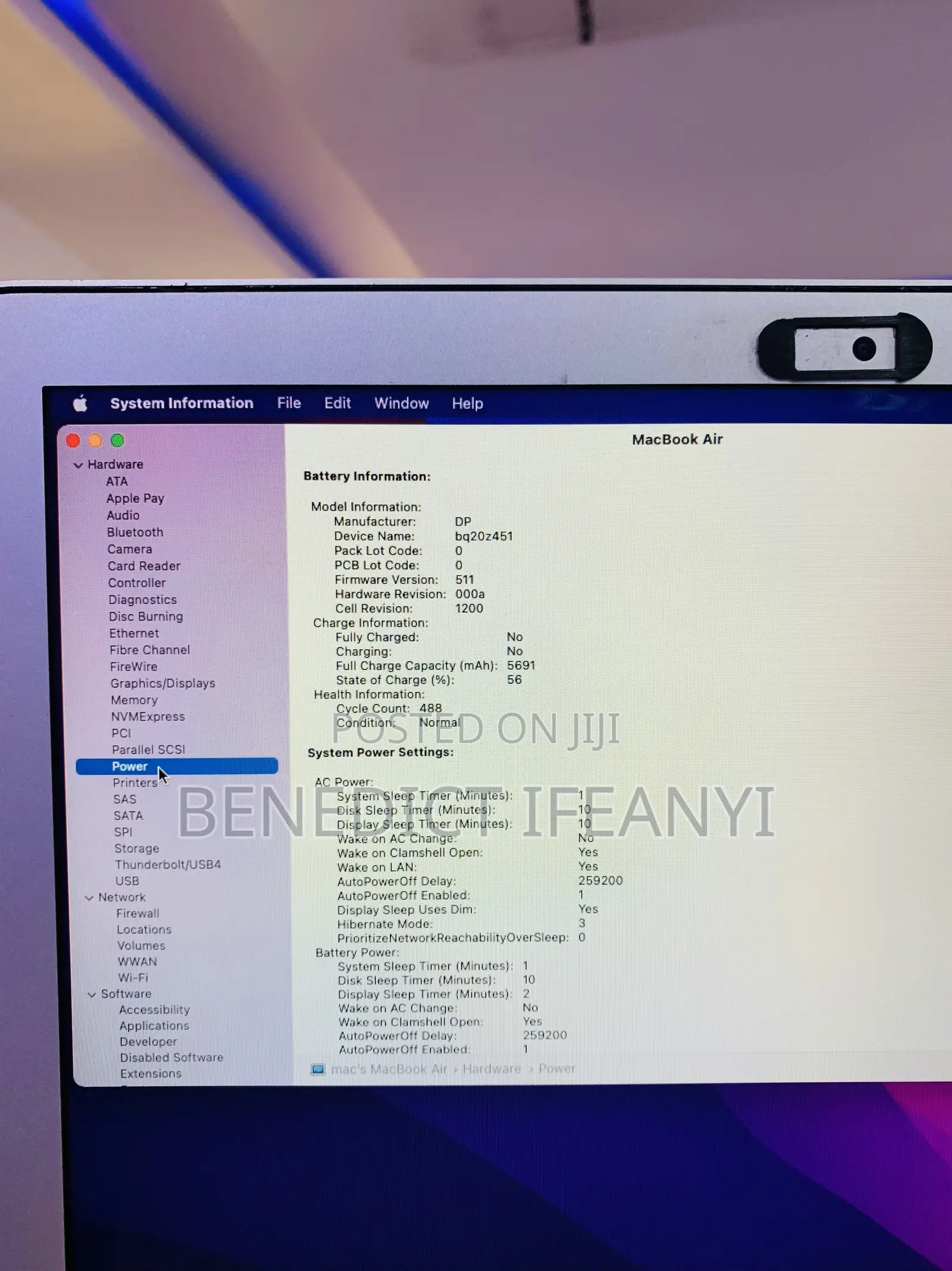 Laptop Apple MacBook Air 2017 8GB Intel Core i5 SSD 256GB