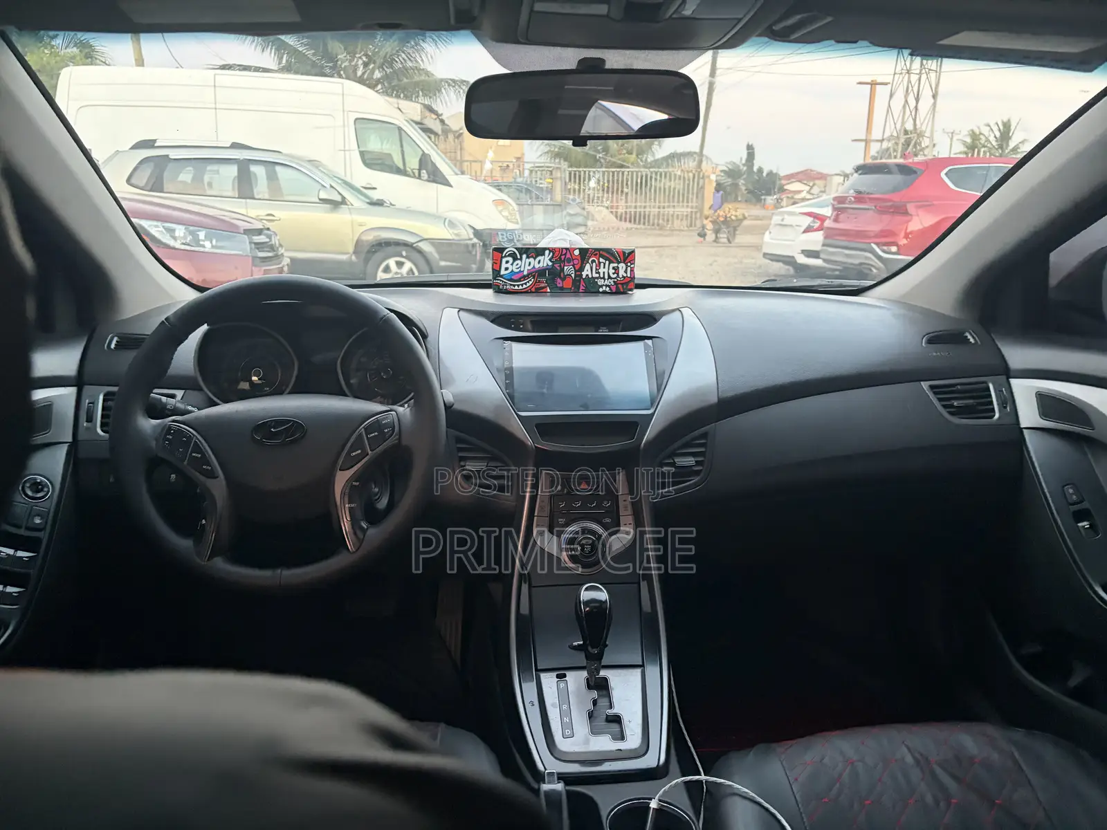 Hyundai Elantra 2010 Red