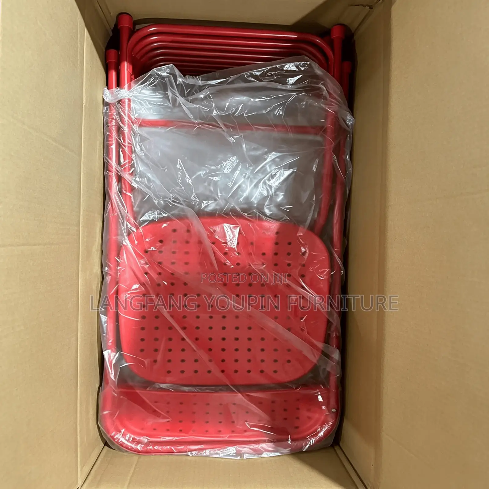 Affordable Heavy-Duty Folding Plastic Chairs | Bulk for Ghana Market