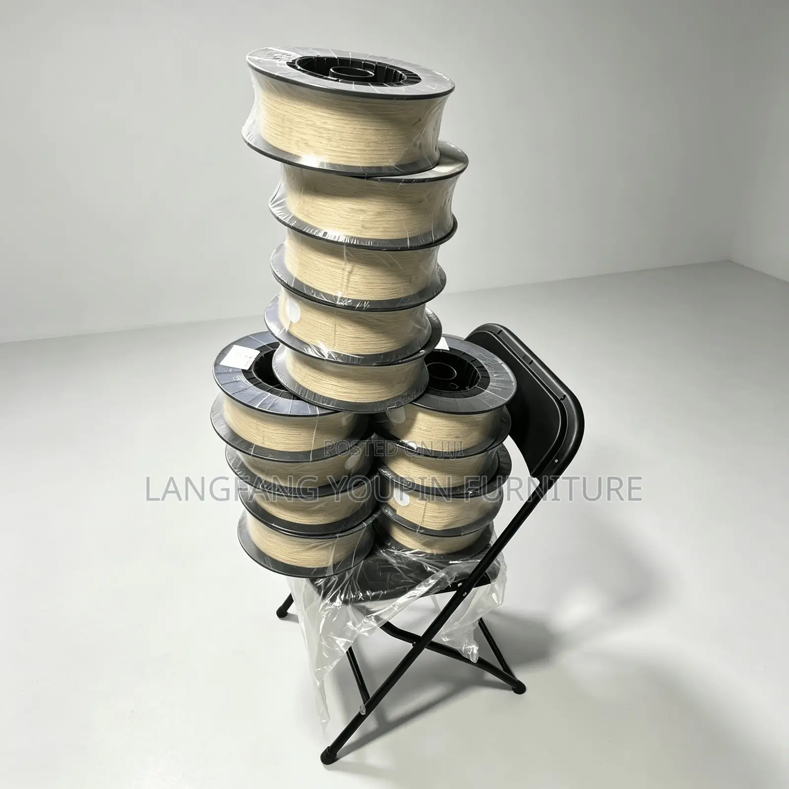 Affordable Heavy-Duty Folding Plastic Chairs | Bulk for Ghana Market