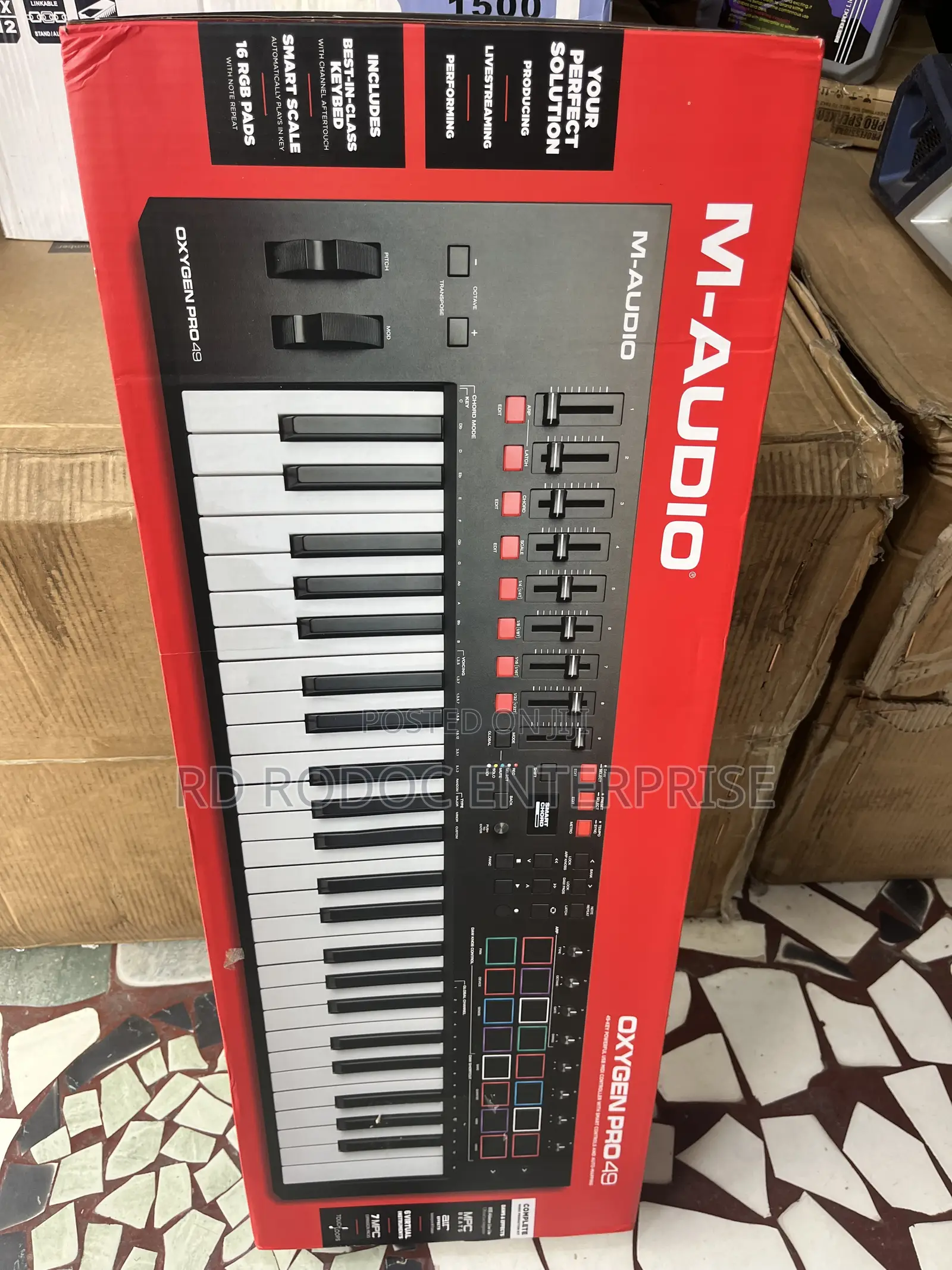 M-Audio Oxygen Pro 49 Midi Keyboard