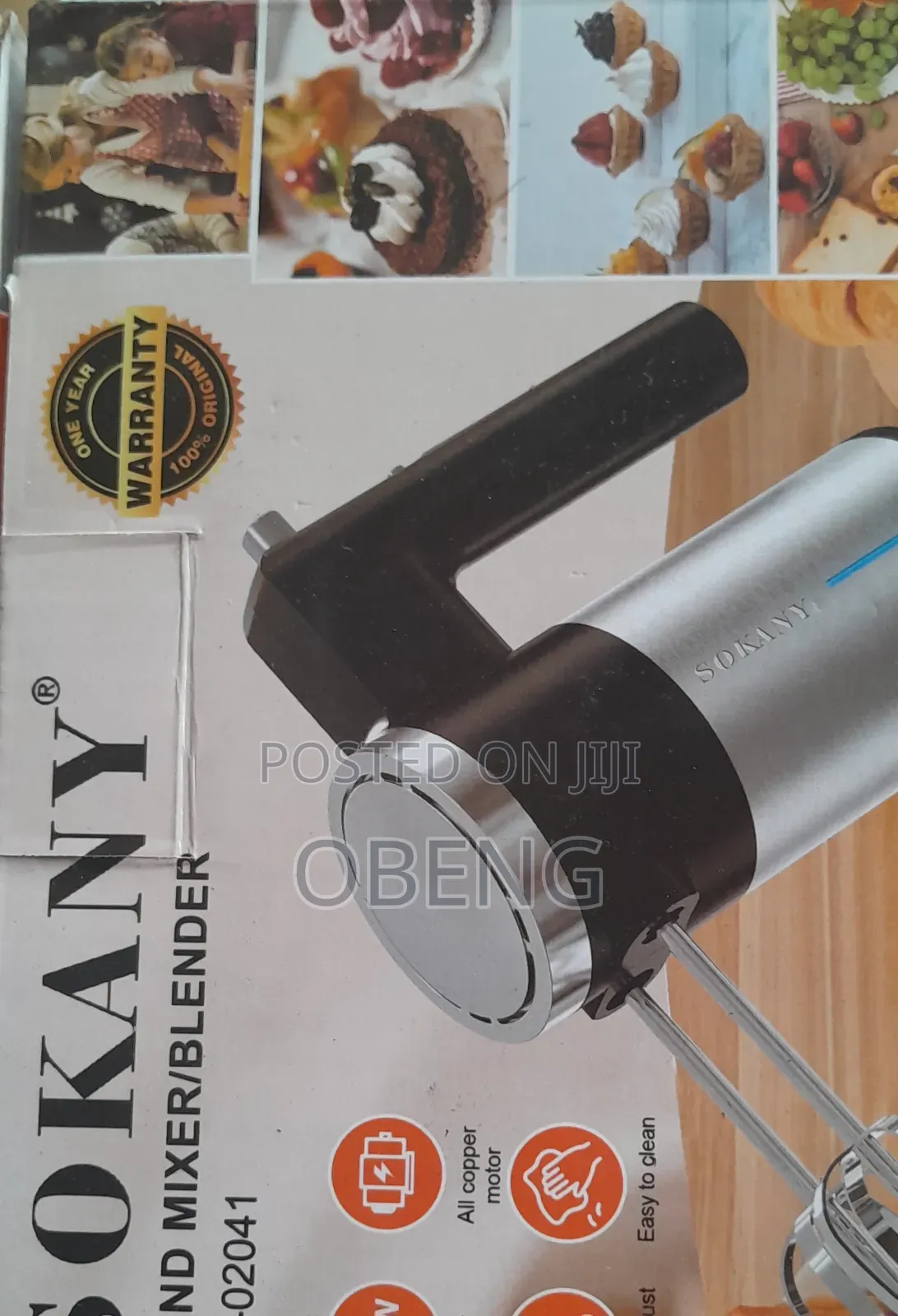 3 in 1 Sokany Hand Mixer