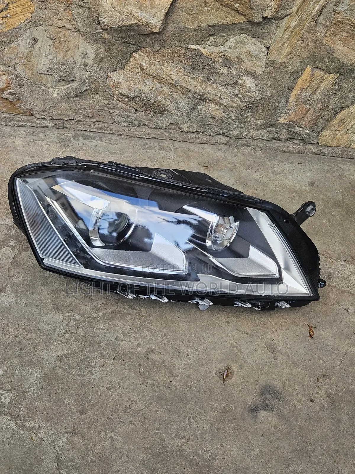 Vw Passat B7 Headlight Led Right Side